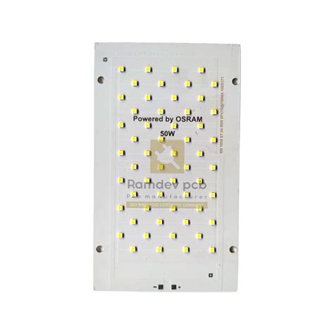 50W STREET LIGHT GLASS FIXTURE PCB At Rs 88 Metal Core Printed