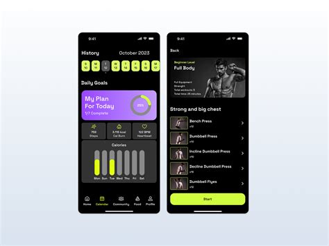 Workout / Exercise tracker. by Anar Goyushov on Dribbble