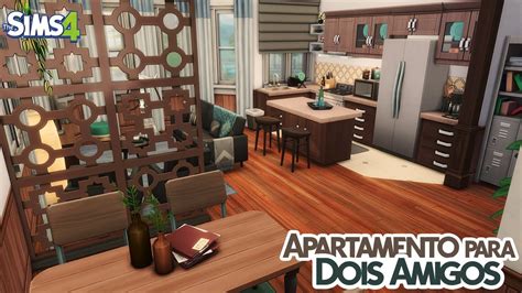 Apartamento Para Dois Amigos The Sims 4 Speed Build Youtube