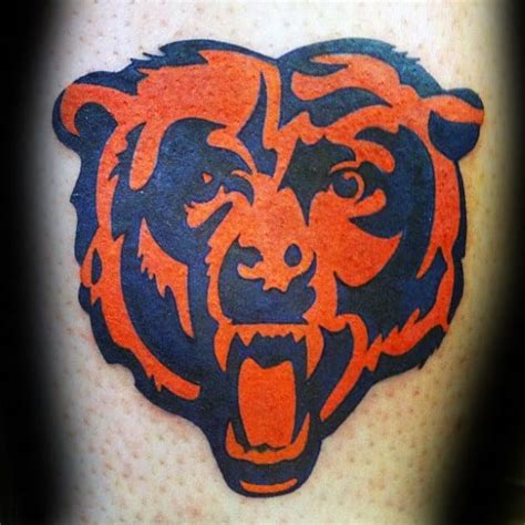 50 Chicago Bears Tattoos for Men [2023 Inspiration Guide]