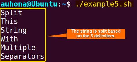 Methods To Split String In Bash With Examples Linuxsimply