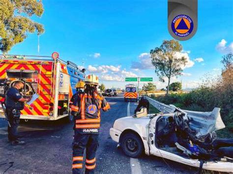 Conductor Muere Tras Chocar Contra El Muro De Contenci N En La Carretera