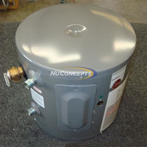 Hot Water Heater Electric Rheem 6 Gallon 110v Nuconcepts