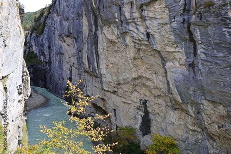 The Aare Gorge Is A Section Of The River Aare That Carves Through A