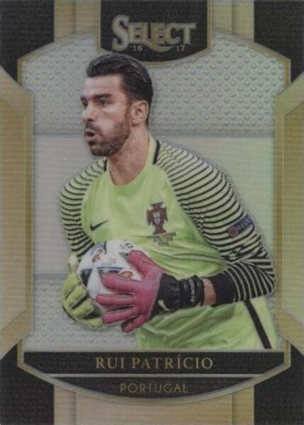 Panini Select Terrace Silver Prizm Rui Patricio For Sale