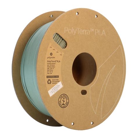 Polymaker PolyTerra PLA Filament Muted Green 1 75mm Kaufen Comprise