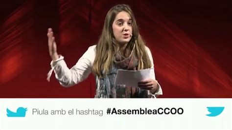 Assemblea De Delegats I Delegades Fem Ccoo Alba Molina Youtube