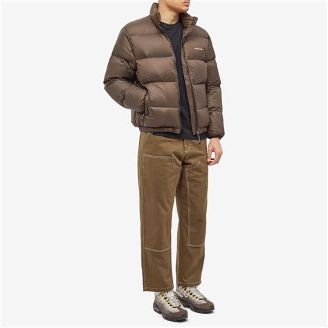 Thisisneverthat Pertex T Down Jacket Brown End Se