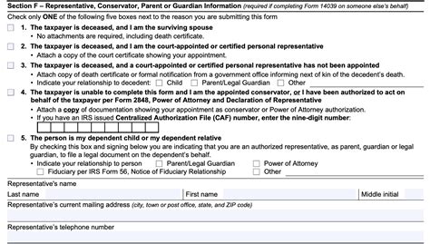 Irs Form 14039 Instructions Your Identity Theft Affidavit