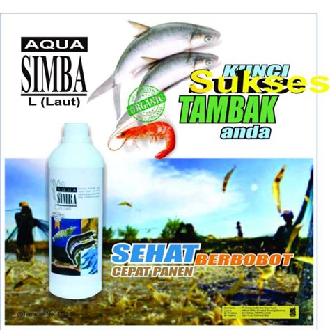 Jual Probiotik Ikan Air Laut Payau Aqua L Liter Indonesia Shopee