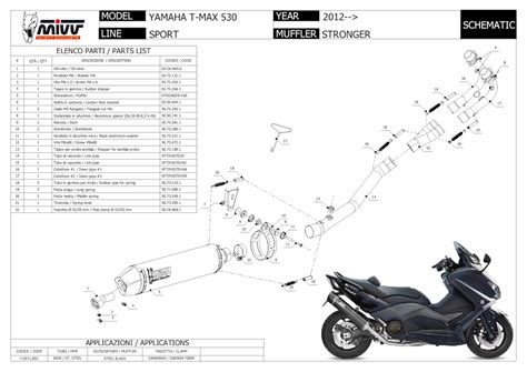 Mivv Full Exhaust Race Stronger Black Yamaha T Max Tmax Ebay