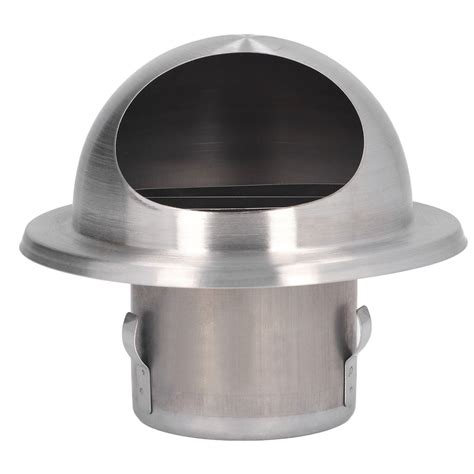 Stainless Steel Air Vent Stainless Steel Round Bull Nosed External