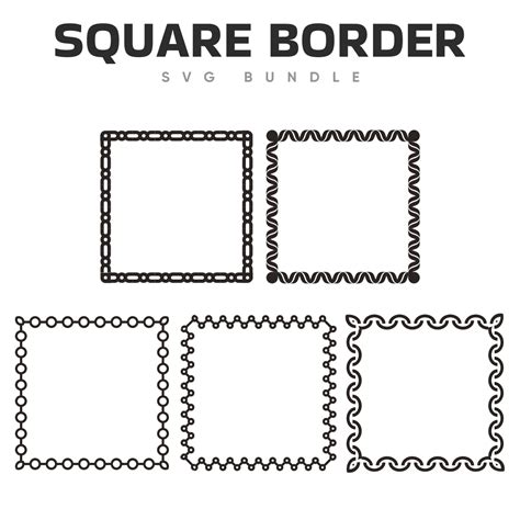 Square Border Svg Master Bundles