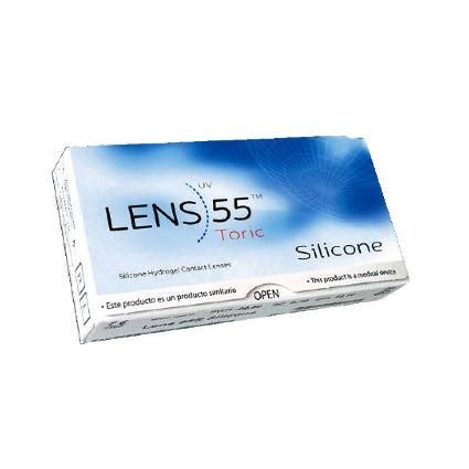 Lens 55 Rx Toric Silicone 6 lentillas 53 50 Óptica Hispania