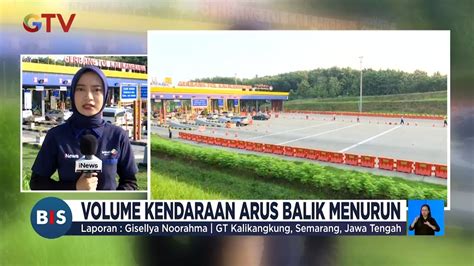 Pantauan Terkini Di Gerbang Tol Kalikangkung Terpantau Landai Dan