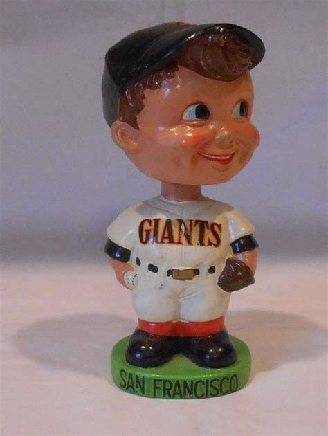 1962 Giants bobblehead Baseball Memorabilia, Summer Games, Vintage Baseball, San Francisco ...