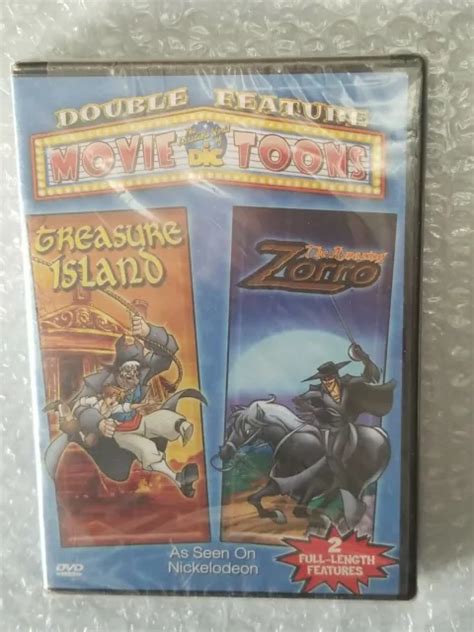 Treasure Island The Amazing Zorro Double Feature Dvd