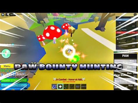 Bounty Hunting With Paw And Angel V Op Blox Fruits Youtube