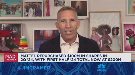 Mattel CEO Ynon Kreiz Talks Quarterly Results With Jim Cramer YouTube