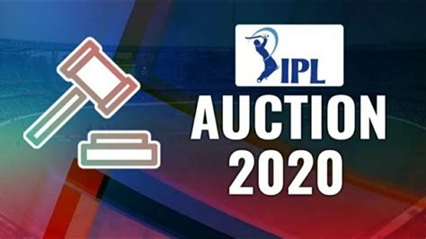 Ipl Auction 2020full List Of Players Ipl Auction 2020 Hilight