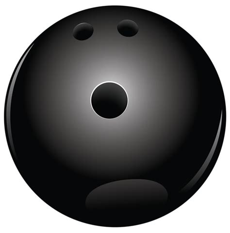 Black Bowling Ball PNG Vector Clipart | Gallery Yopriceville - High ...