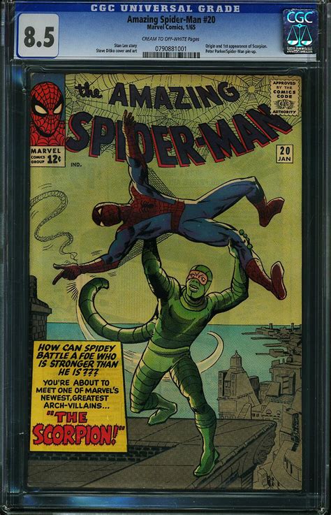 ComicConnect AMAZING SPIDER MAN 1963 98 2003 13 20 CGC VF 8 5