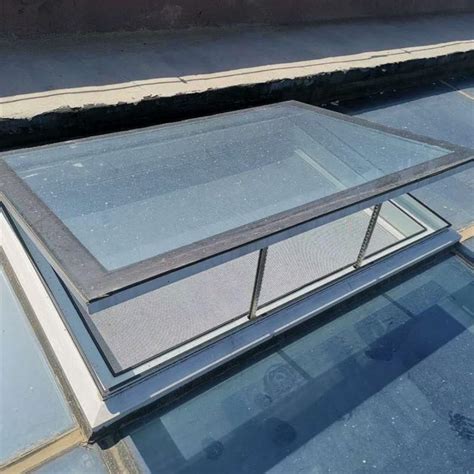 Automatic Artificial Hatch for Roof Glass Fixed Window Flat Sliding Skylight - China Flat ...