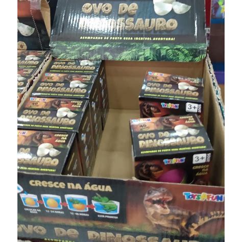 Ovo Choca Dino Dinossauro Que Cresce Na Gua Shopee Brasil