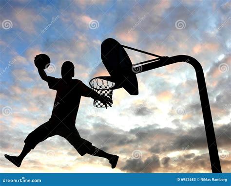 Basketball Hoop - Slam Dunk Stock Photos - Image: 6952683