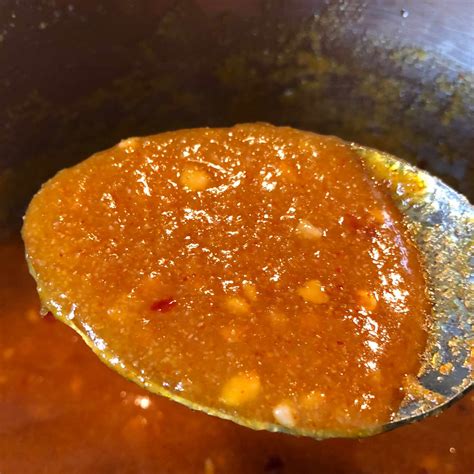 Peach Mango Habanero Wing Sauce Recipe