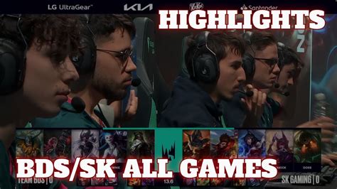 Bds Vs Sk All Games Bo Highlights Day Lec Spring Group