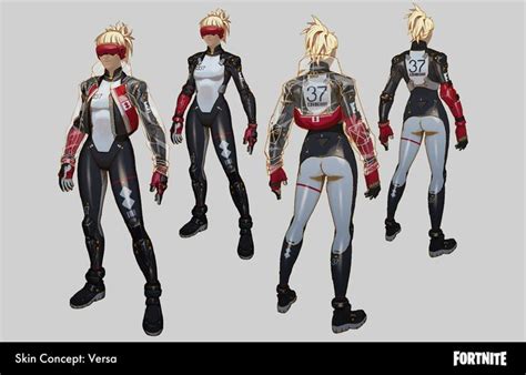 Artstation Fortnite Neochaser Skins Concept Art Eliot Min Concept Art Sci Fi Concept Art