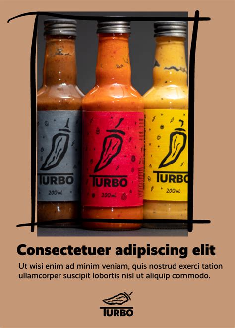 Turbo Hot Chilli Sauce On Behance