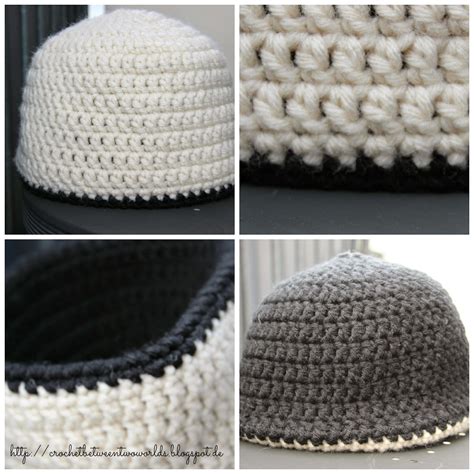 Crochet Between Worlds Pattern Reversible Beanie Double Layered Beanie