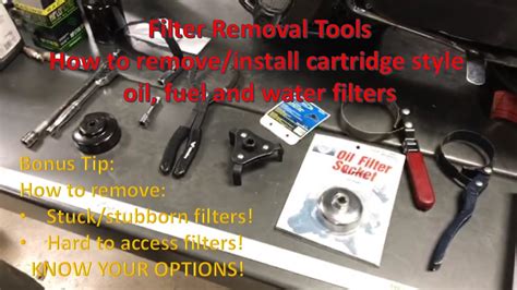 Tips For Oil Filter Removal And Installation How To Remove A Stuck Oil