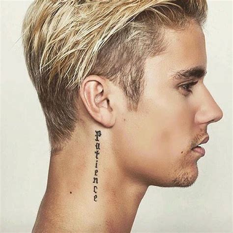 Justin Bieber Neck Tattoo Wings Printable Computer Tools