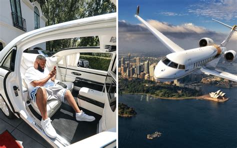 Whether flying or driving DJ Khaled travels in outrageous luxury