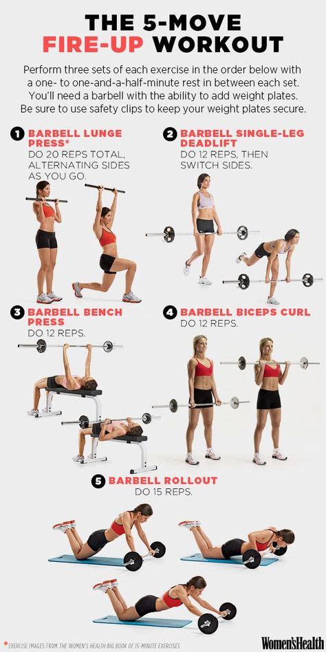 7 Best Barbell exercises images in 2020 | barbell workout, barbell ...