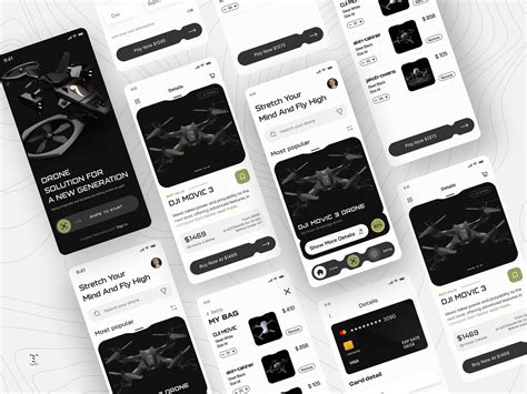 Drone App by Tayyab Sajjad on Dribbble