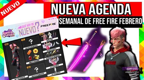 Agenda Semanal De Free Fire Objeto De Colaboracion Emote Corazon Roto