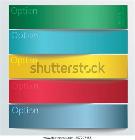 3d Vector Banners Eps10 Illustration Place Stock Vector Royalty Free