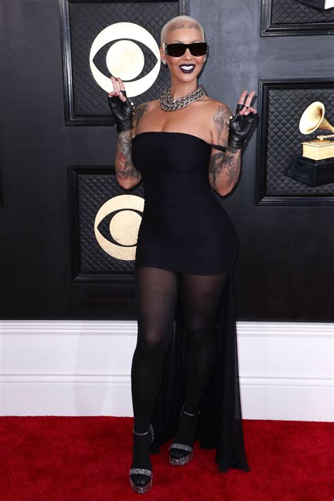 Amber Rose Grammy Awards 2023 • Celebmafia