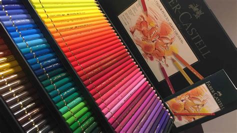 Faber Castell Polychromos Colour Pencils Set Of 120 UNBOXING