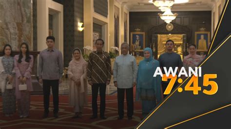 Agong Berkenan Terima Menghadap Presiden Indonesia Astro Awani