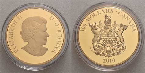 Kanada 300 Dollars 2010 Elizabeth II 1952 2022 Proof MA Shops