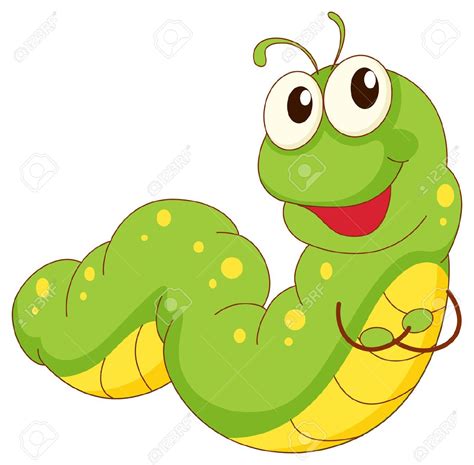 Cute Worm Clipart | Free download on ClipArtMag