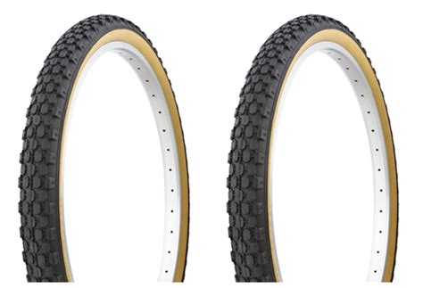 Tire Set 2 Tires Two Tires Duro 26 X 2 125 Black Gum Side WallHF