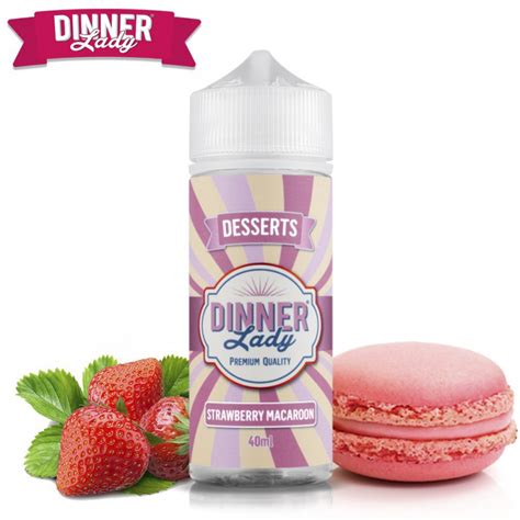 Dinner Lady Flavor Shot Strawberry Macaroon Ml