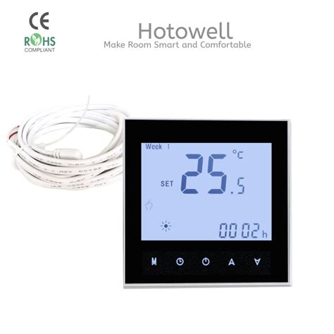 Hotowell Radiant Floor Heating Digital Smart Thermostat For Boiler