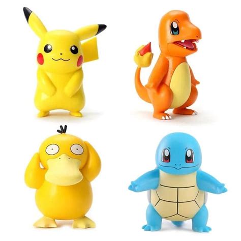 Animacinis Filmas Pokemonas Pikachu Charmander Psyduck Squirtle